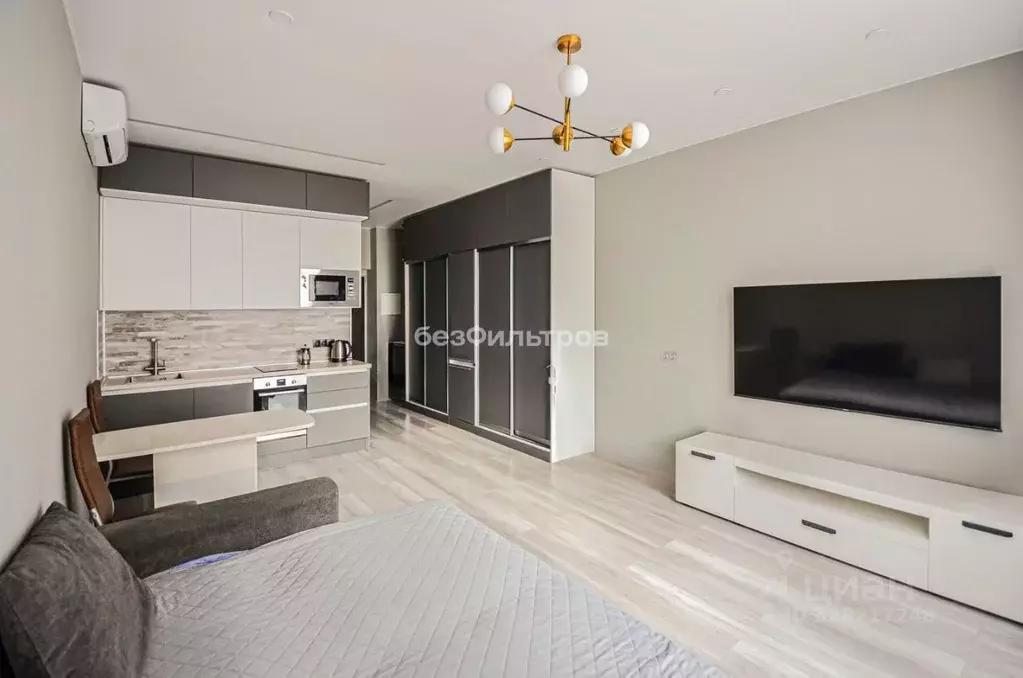 Студия Москва Сколковское ш., 40к2 (30.6 м) - Фото 1