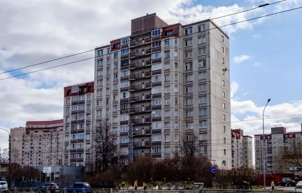 2-к кв. Санкт-Петербург ул. Кораблестроителей, 41 (68.5 м) - Фото 1