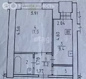 1-комнатная квартира: Ижевск, Союзная улица, 71 (36 м) - Фото 1