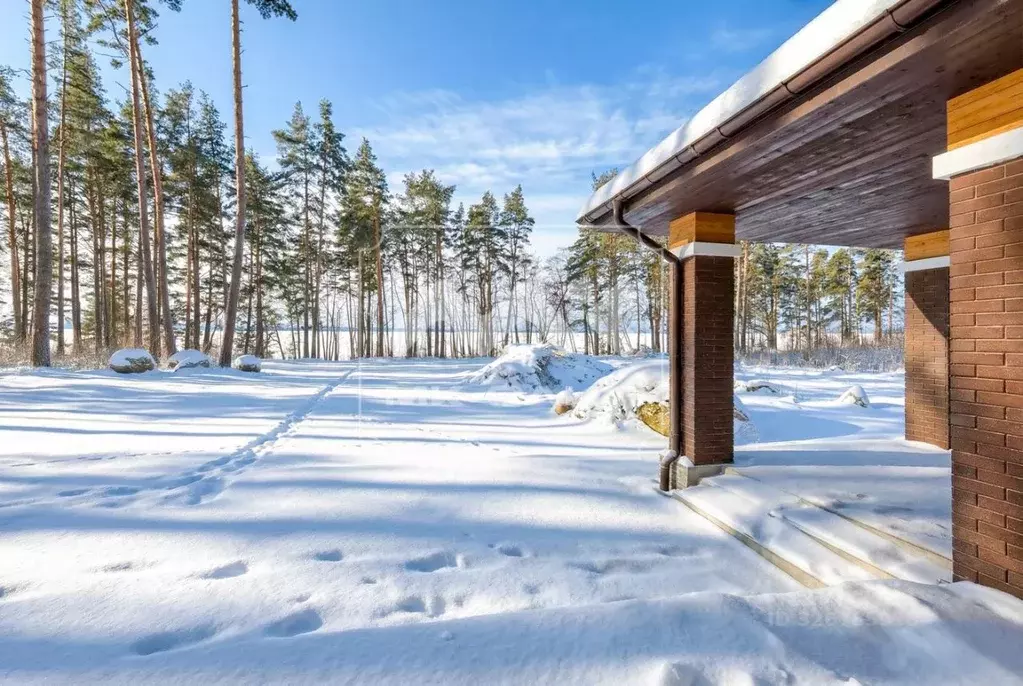 Коттедж в Ленинградская область, Выборгский район, Полянское с/пос, ... - Фото 1