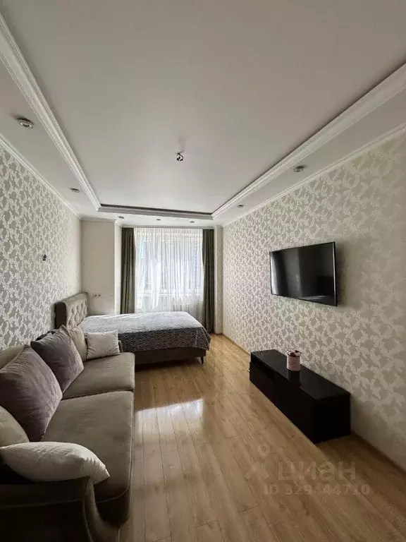 Квартира, 1 комната, 44.1 м - Фото 1