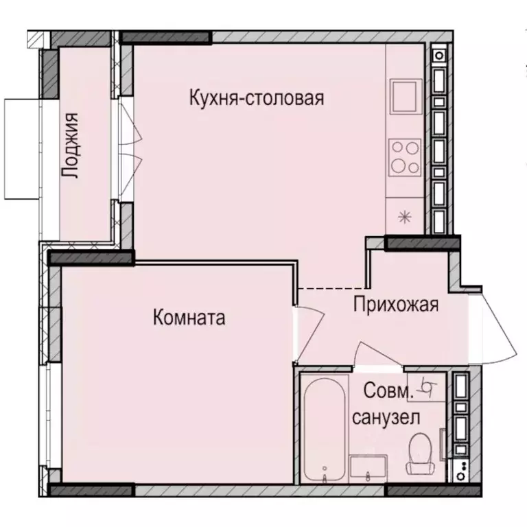 1-к кв. Удмуртия, Ижевск Карлутский жилрайон, 3-й мкр,  (36.7 м) - Фото 0