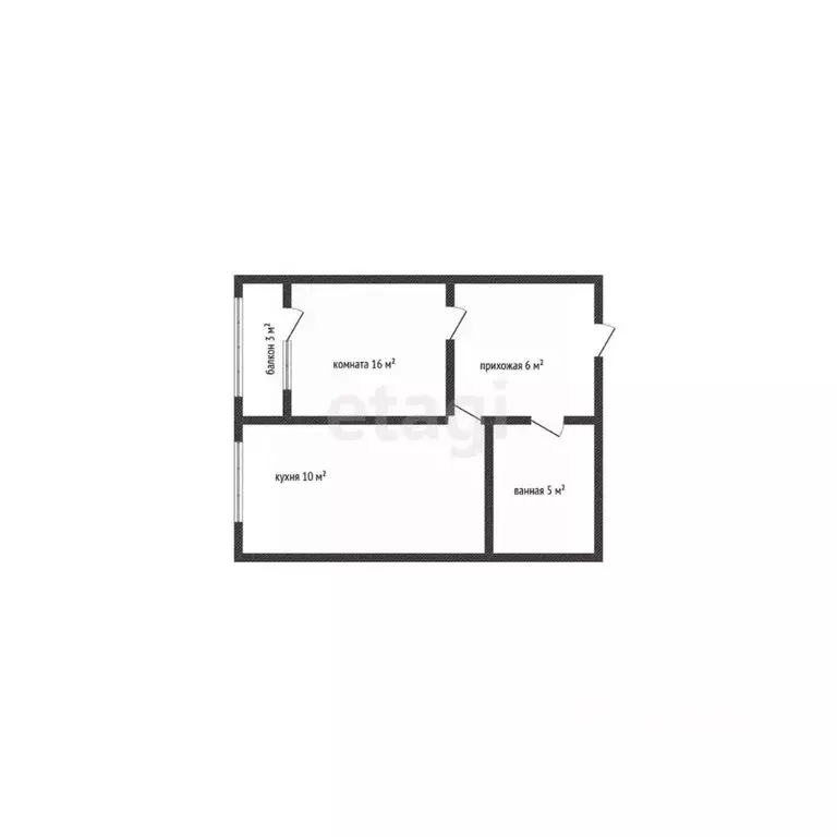 1-к кв. Адыгея, Майкоп 7-й пер., 14А (37.1 м) - Фото 2