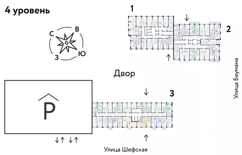 3-к кв. Свердловская область, Екатеринбург ул. Шефская, 22А (68.32 м) - Фото 1