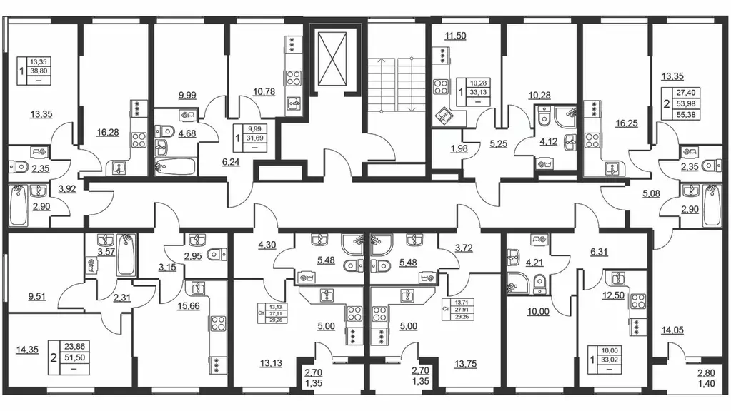 2-к кв. Ленинградская область, Всеволожский район, д. Новое Девяткино  ... - Фото 2