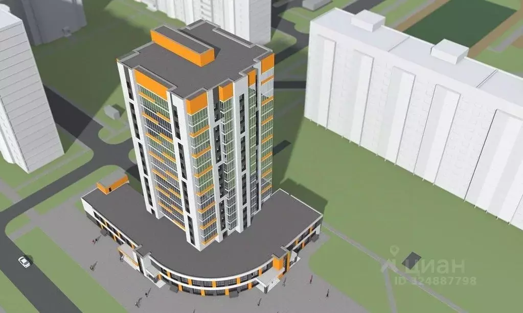 2-к кв. Алтайский край, Барнаул Северный Власихинский проезд, 114 ... - Фото 2