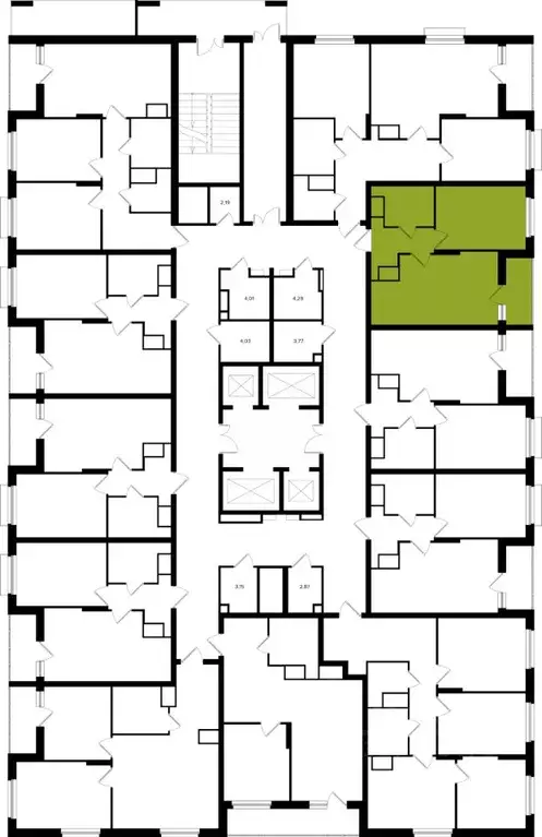 1-к кв. Тульская область, Тула ул. Академика Насоновой (40.38 м) - Фото 2