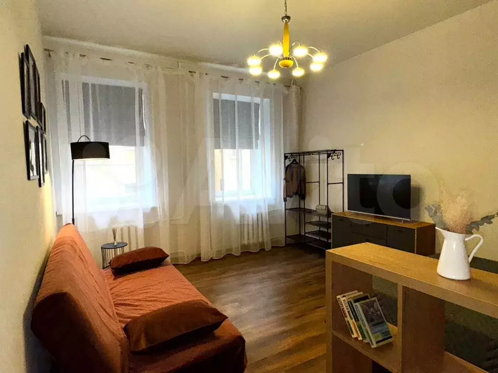 1-к. квартира, 35 м, 3/6 эт. - Фото 1