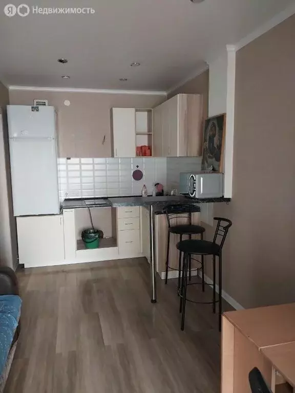 Квартира-студия: Тюмень, Краснооктябрьская улица, 14 (28.2 м) - Фото 1