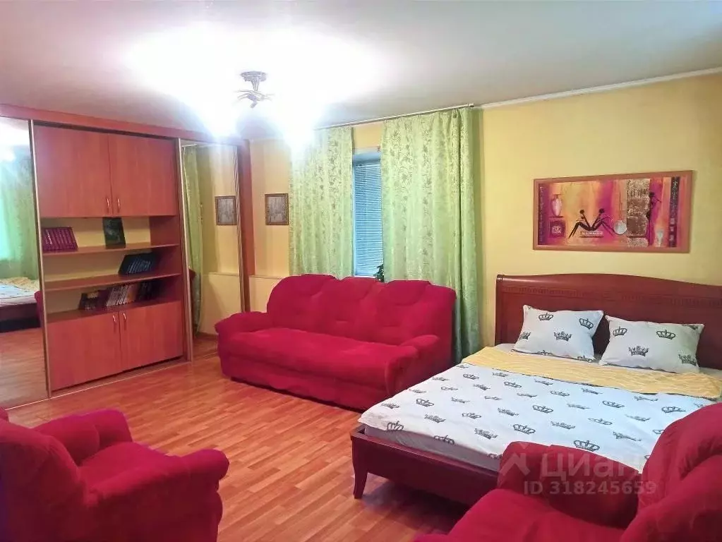 1-к кв. Кемеровская область, Кемерово ул. Рукавишникова, 11 (33.0 м) - Фото 0