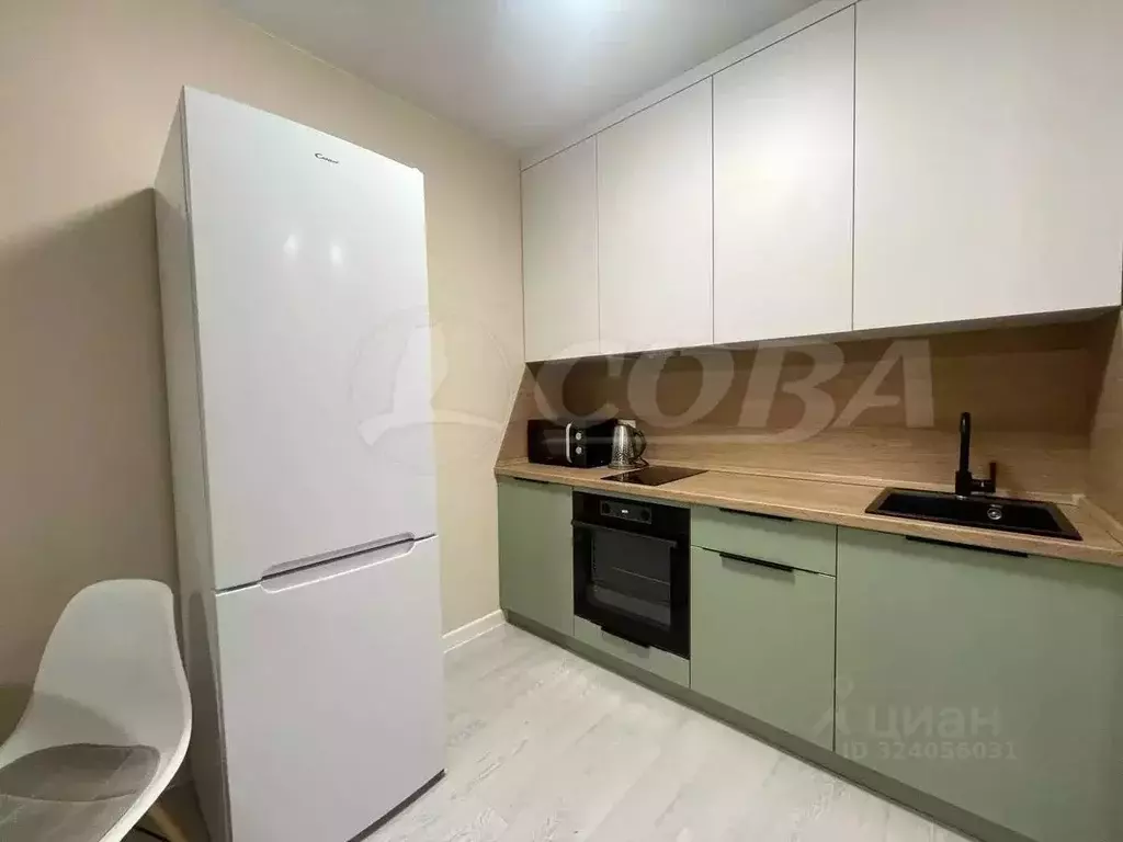 Студия Тюменская область, Тюмень ул. Тимофея Чаркова, 87 (26.5 м) - Фото 2