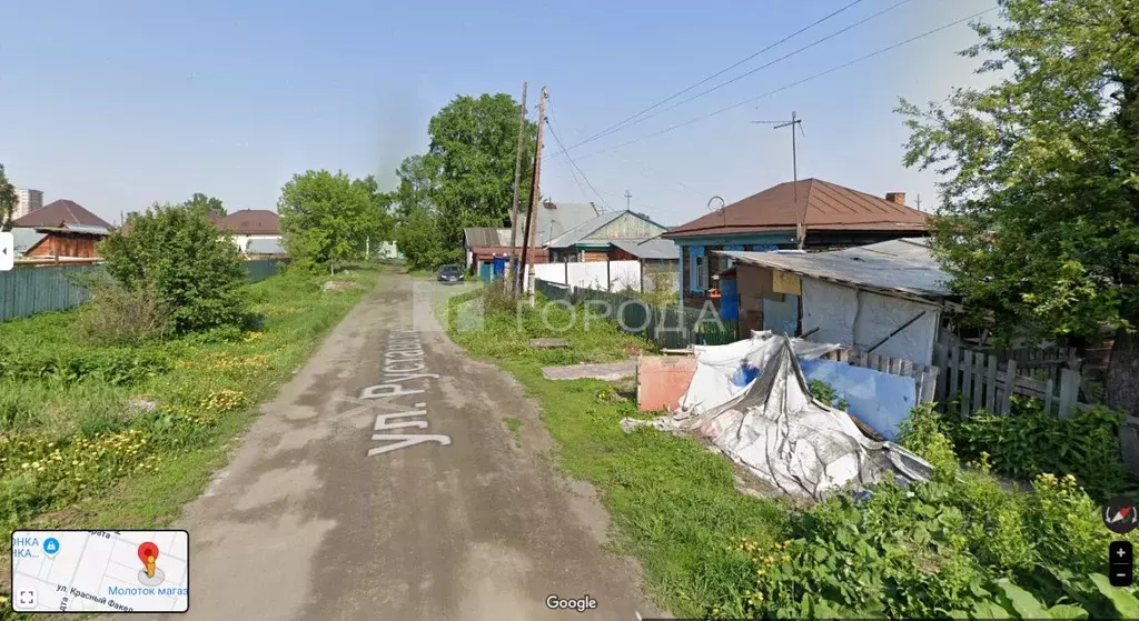 Участок в Новосибирская область, Новосибирск ул. Руставели, 12 (6.0 ... - Фото 1