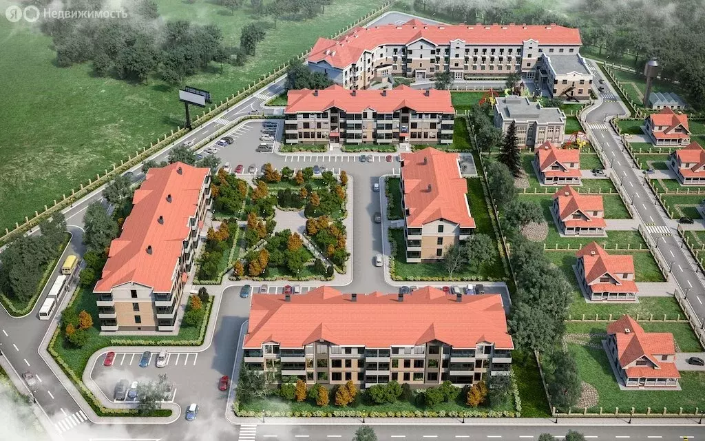 1-комнатная квартира: деревня Ворщиково, улица Солнечный Град, 2 (28 ... - Фото 1