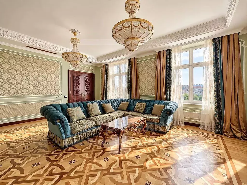 3-к кв. Москва ул. Малая Полянка, 2 (150.0 м) - Фото 1
