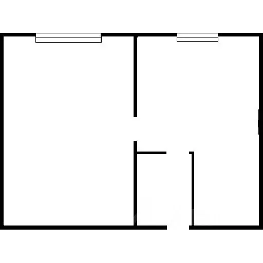 1-к кв. Иркутская область, Братск Комсомольская ул., 77 (35.0 м) - Фото 1