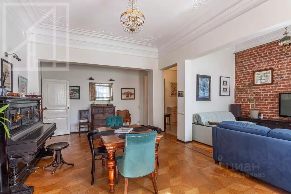 4-к кв. Москва Малая Никитская ул., 8/1 (120.0 м) - Фото 1