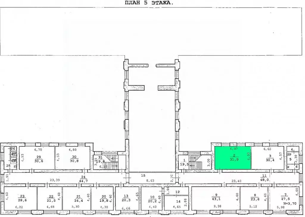 Офис в Волгоградская область, Волгоград ул. Мира, 19 (32 м) - Фото 1