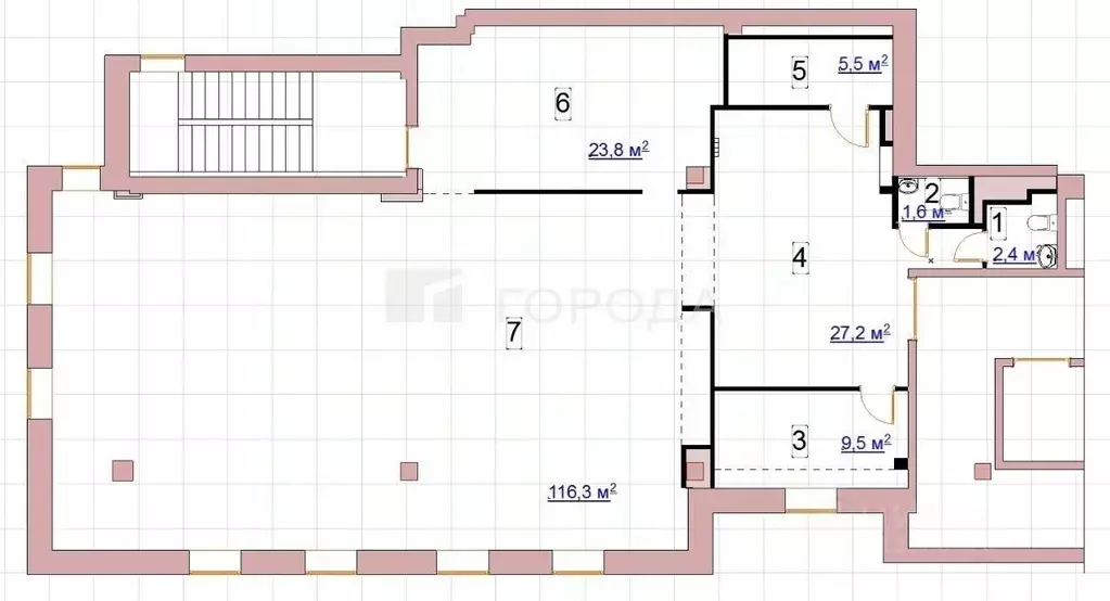Офис в Новосибирская область, Новосибирск Коммунистическая ул., 50 ... - Фото 2
