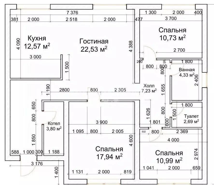 Дом в Приморский край, Арсеньев Ягодная ул. (130 м) - Фото 1