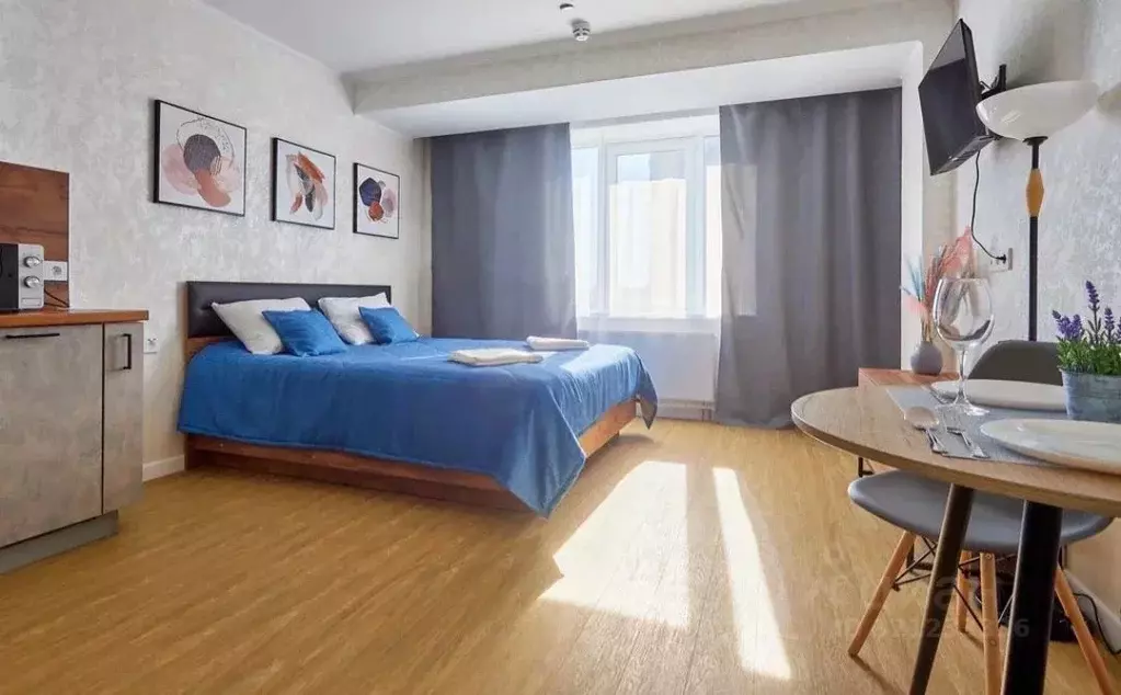 Студия Краснодарский край, Краснодар Уральская ул., 75/6 (23.0 м) - Фото 0