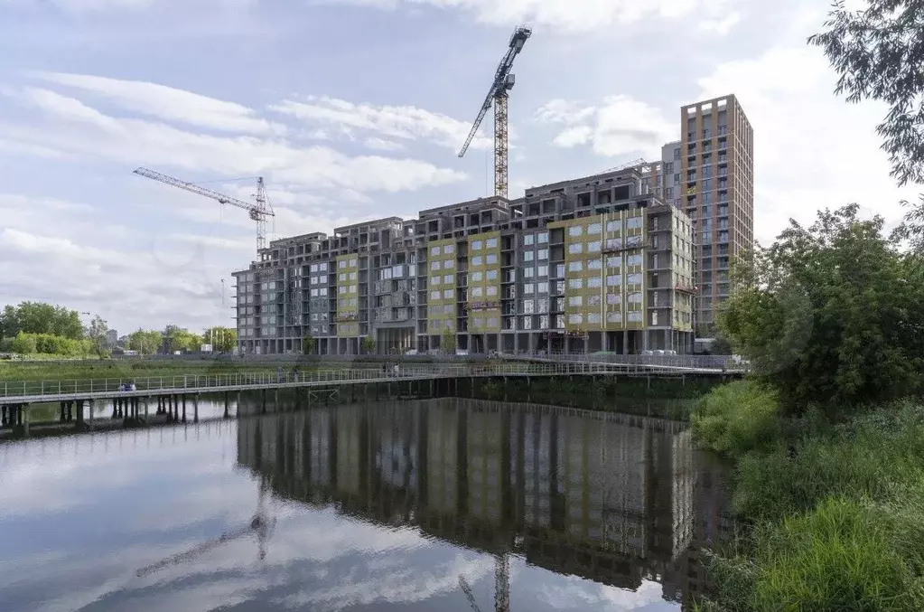 Квартира-студия, 34 м, 4/8 эт. - Фото 1