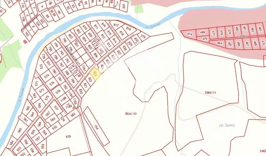 Участок в Вологодская область, пос. Сосновка ул. Вологодская (14.0 ... - Фото 1