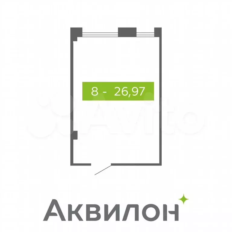 Продам помещение свободного назначения, 26.97 м - Фото 0