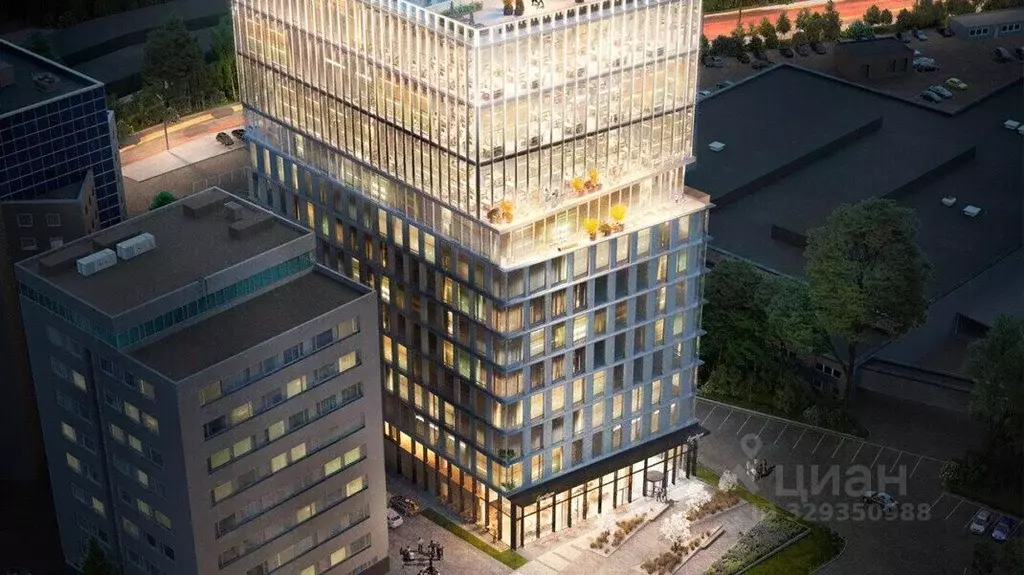 Офис в Москва ул. Обручева, Вл23 (596 м) - Фото 1