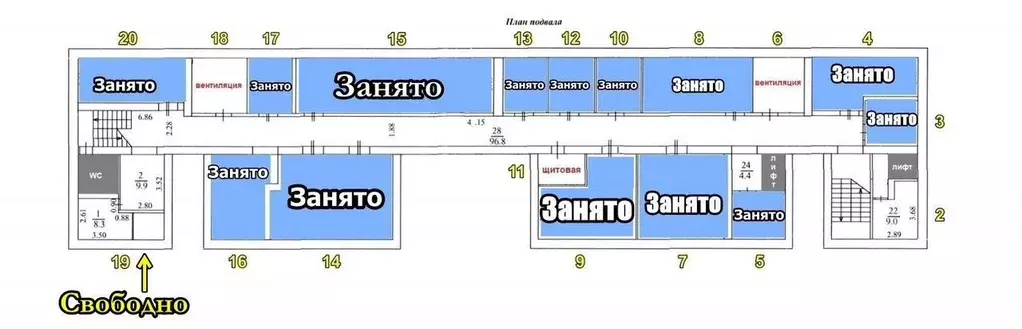 Склад в Ленинградская область, Сосновый Бор Ленинградская ул., 10 (20 ... - Фото 0