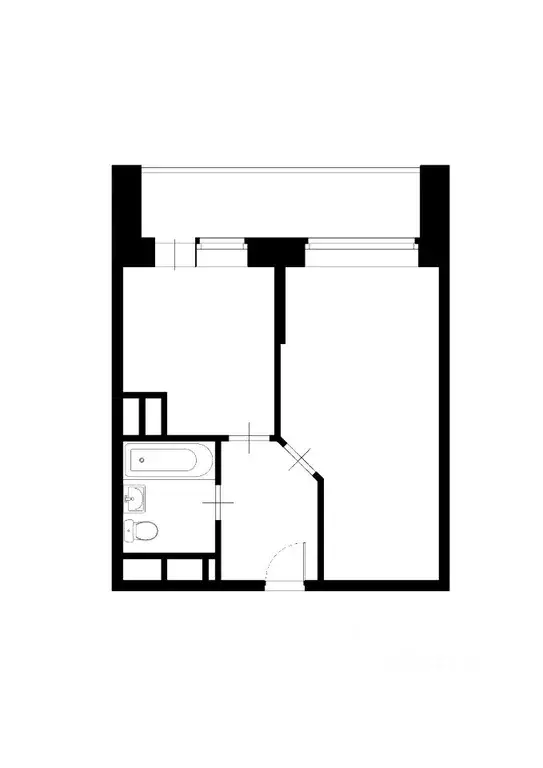 1-к кв. Санкт-Петербург пос. Парголово, ул. Федора Абрамова, 4 (40.0 ... - Фото 2