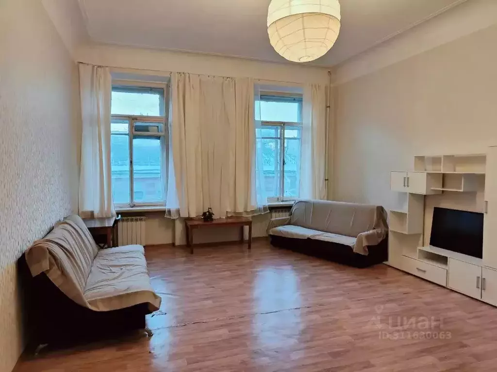 Комната Санкт-Петербург пер. Басков, 13-15 (36.2 м) - Фото 1