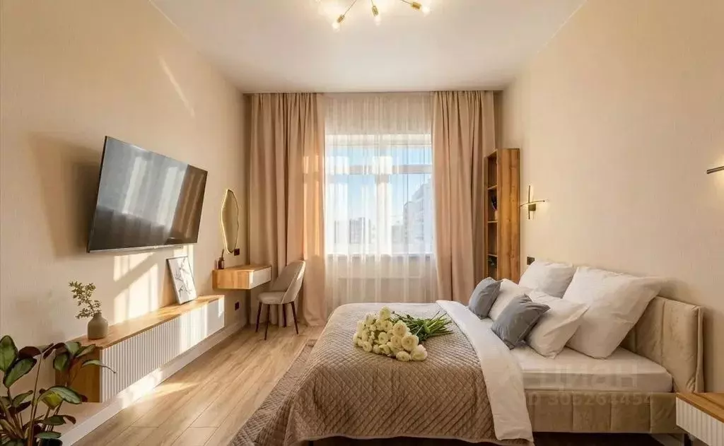 1-к кв. Пермский край, Пермь ул. Николая Островского, 52 (43.0 м) - Фото 1