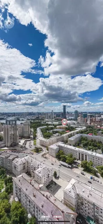 3-к кв. Свердловская область, Екатеринбург ул. Свердлова, 8 (72.46 м) - Фото 1