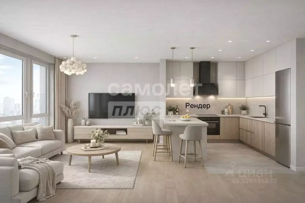 3-к кв. Москва Новоостаповская ул., 16к1 (60.0 м) - Фото 1