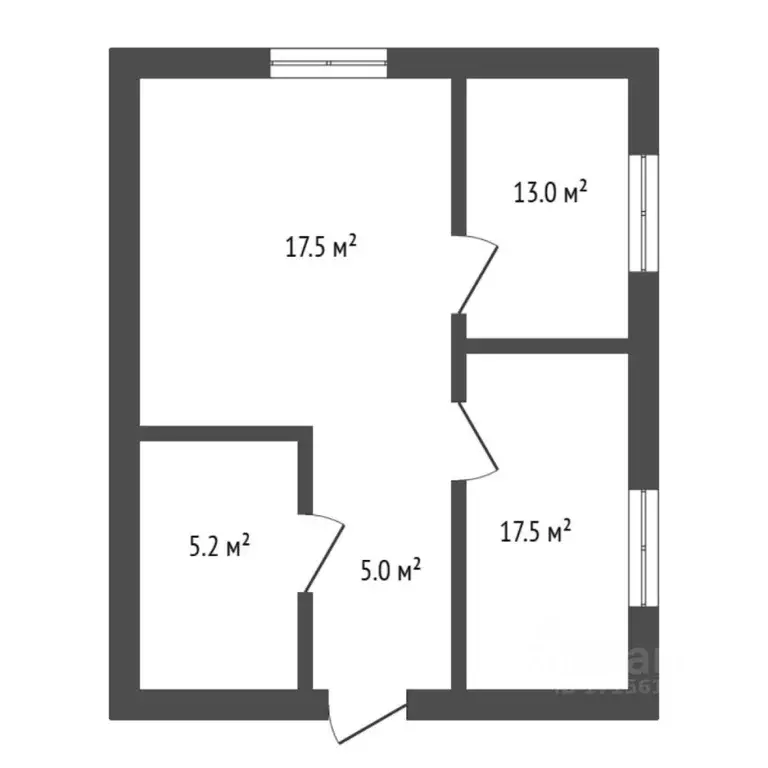 Коттедж в Тюменская область, Тюмень Салют СНТ, ул. Яблоневая (60 м) - Фото 2
