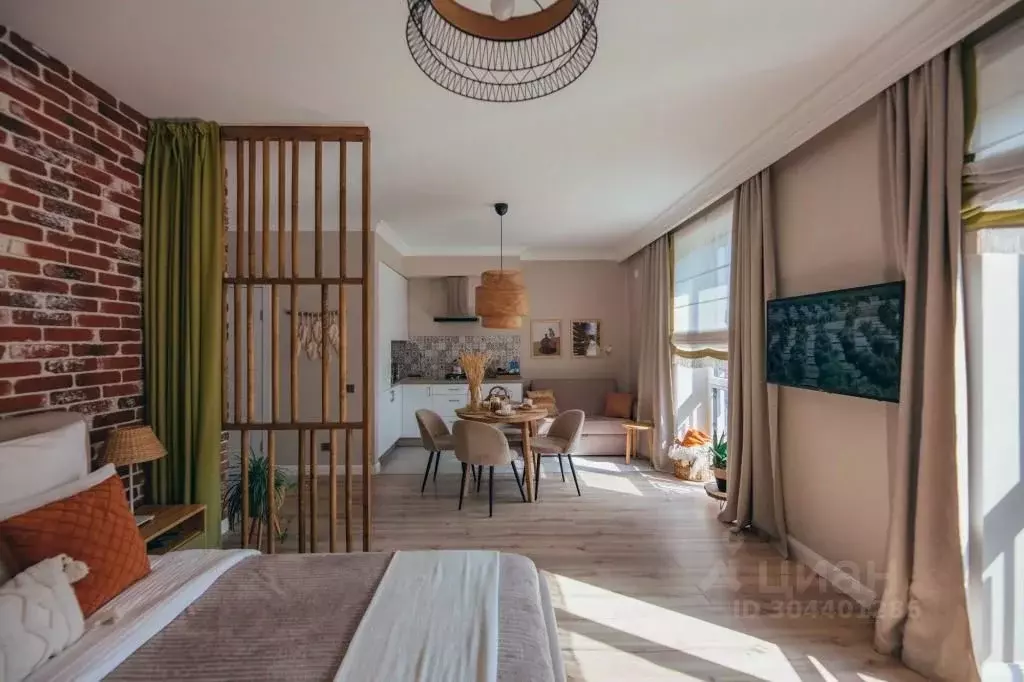 1-к кв. Калининградская область, Зеленоградск ул. Гагарина, 65 (35.0 ... - Фото 1