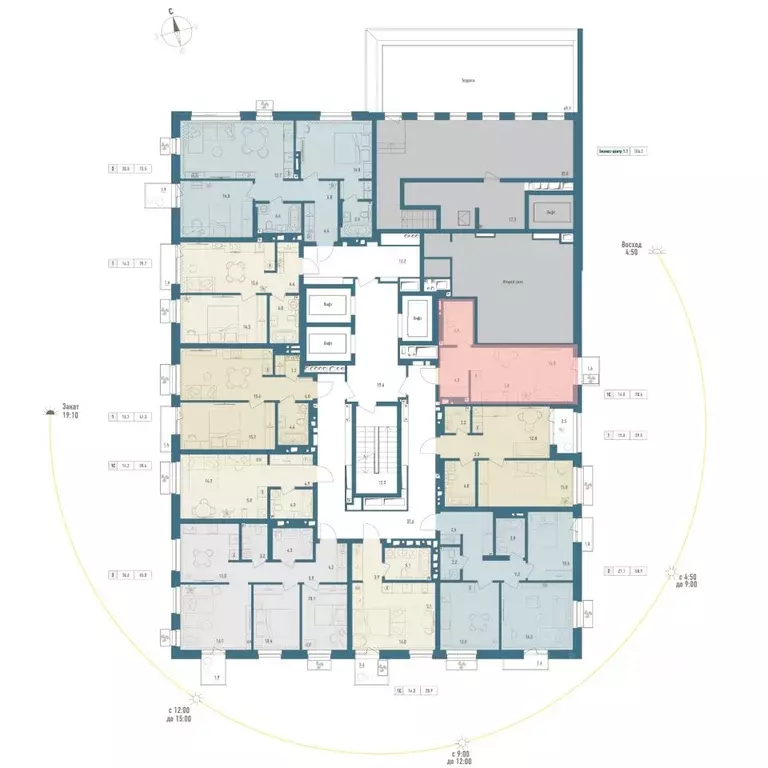 1-к кв. Башкортостан, Уфа Родина Парк жилой комплекс (28.6 м) - Фото 2