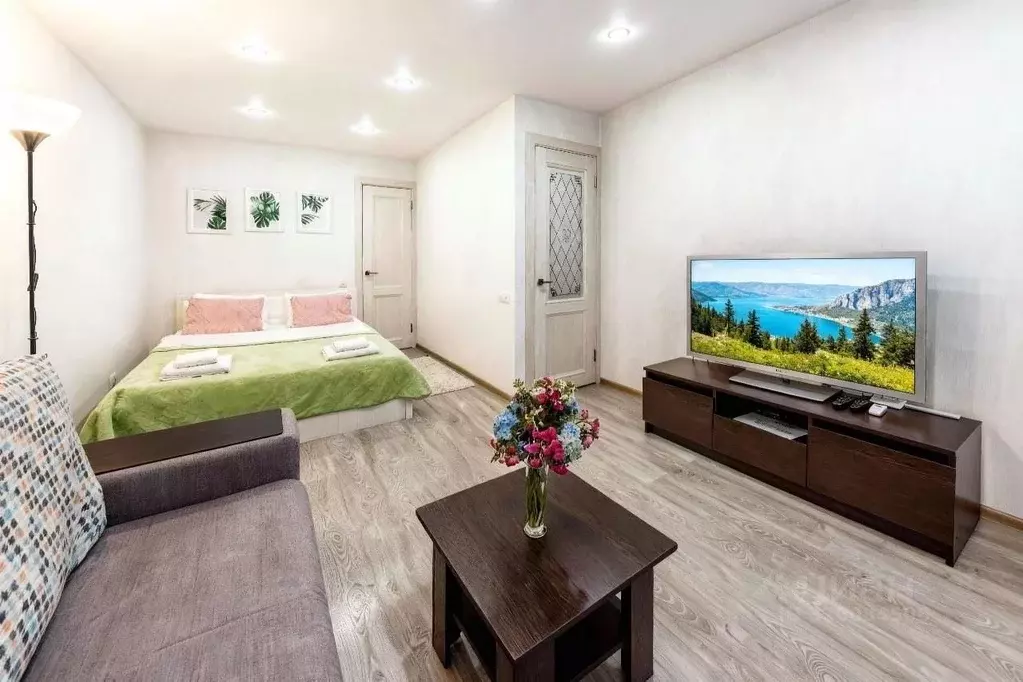 1-к кв. Краснодарский край, Сочи Центральный мкр, ул. Островского, ... - Фото 1