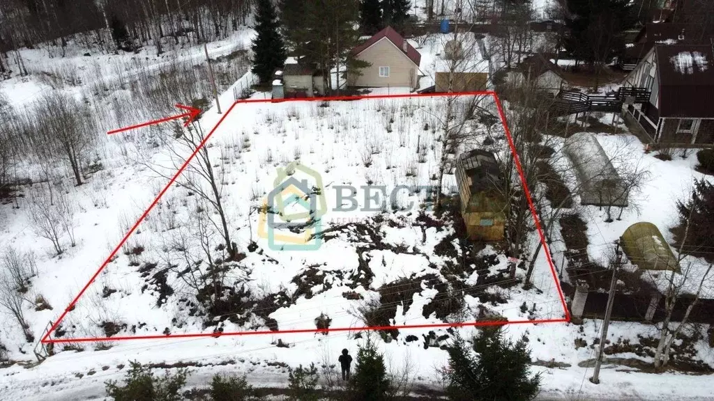 Участок в Ленинградская область, Всеволожский район, Агалатовское ... - Фото 2