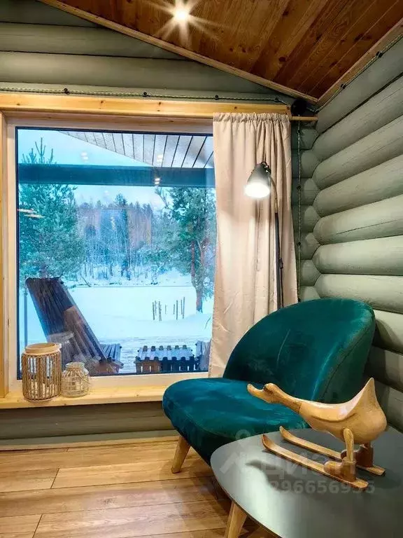 Дом в Карелия, Олонецкий район, Ильинское с/пос, д. Устье Тулоксы ул. ... - Фото 1