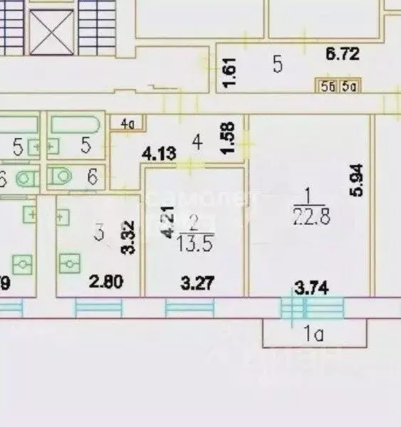2-к кв. Москва Нахимовский просп., 48 (57.5 м) - Фото 1