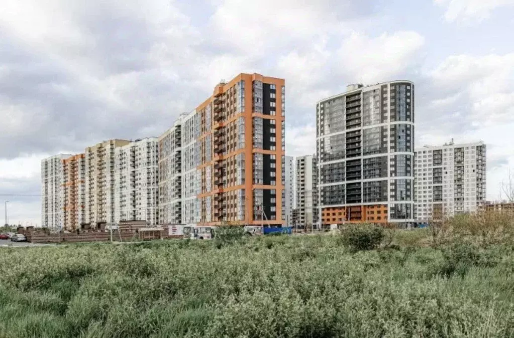 2-к кв. Ленинградская область, Всеволожский район, пос. Бугры ул. ... - Фото 1