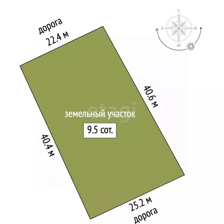 Участок в Мордовия, Лямбирский район, Берсеневское с/пос, с. Татарская ... - Фото 2
