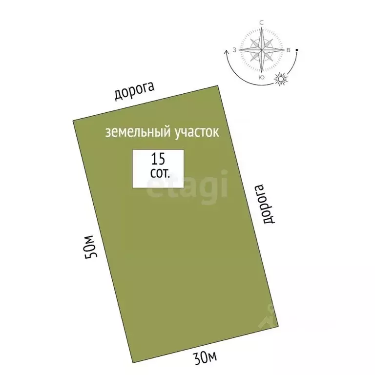 Участок в Башкортостан, Стерлитамакский район, Казадаевский сельсовет, ... - Фото 2