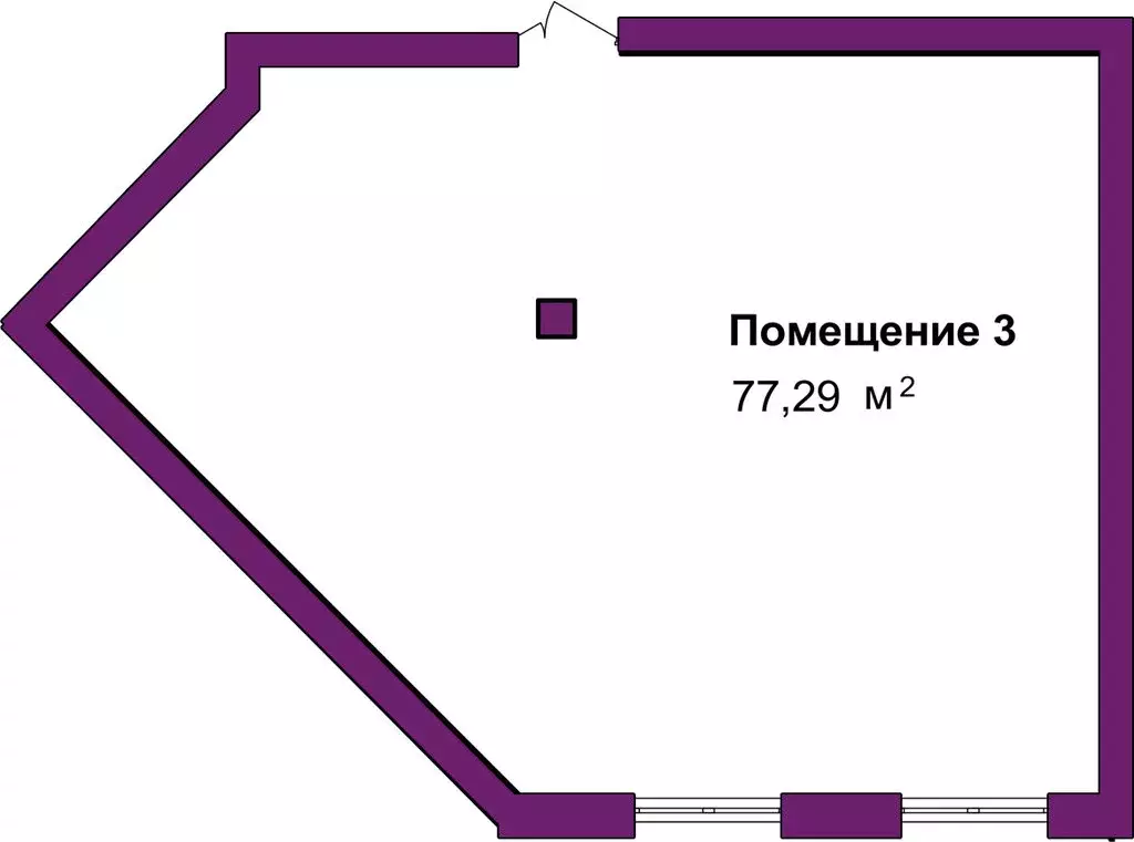 Офис (77.29 м) - Фото 0