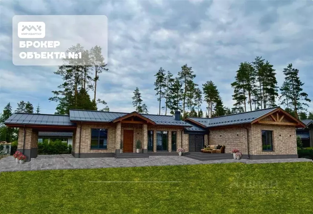 Коттедж в Ленинградская область, Выборгский район, Рощино пгт, Ривер ... - Фото 1