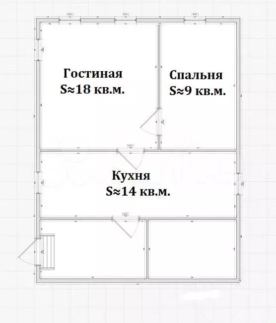 Дом 41,5 м на участке 17 сот. - Фото 0