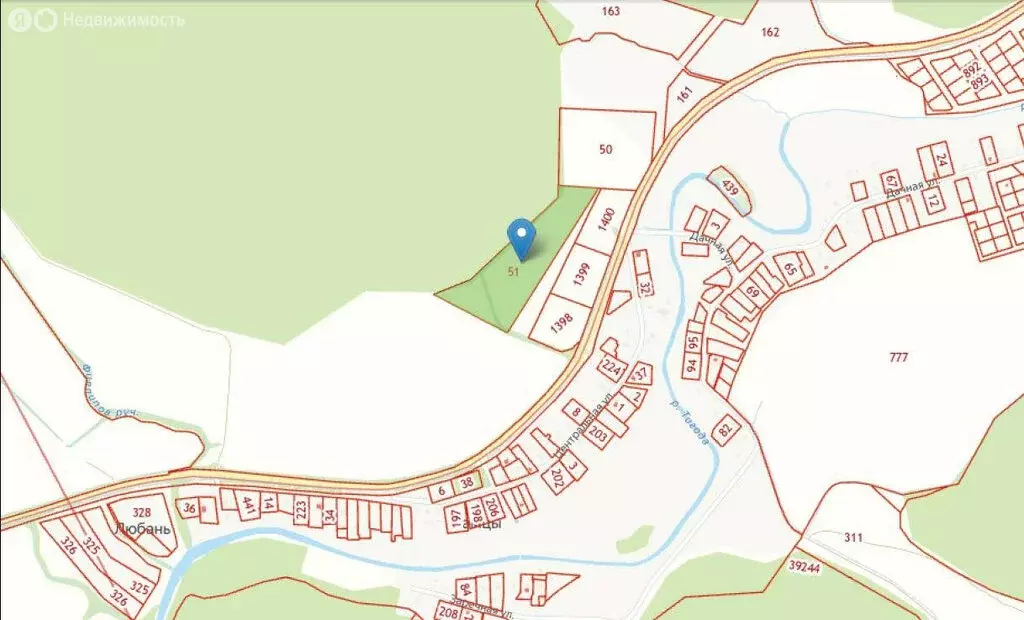 Участок в Любанское городское поселение, деревня Рамцы (370 м) - Фото 2