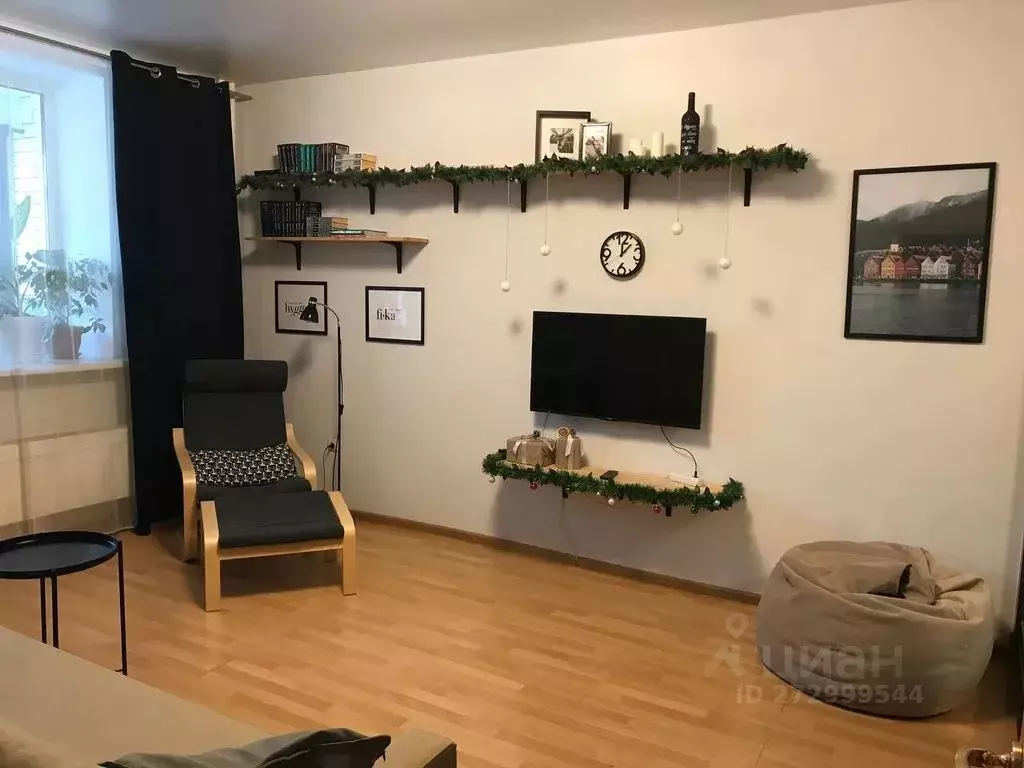 1-к кв. Нижегородская область, Нижний Новгород Заречный бул., 5 (36.0 ... - Фото 1