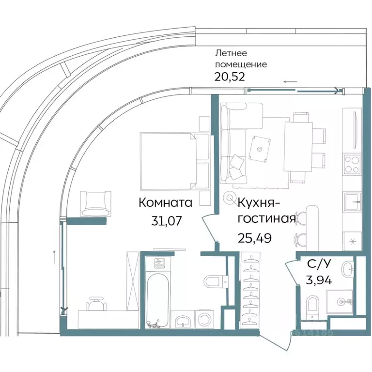 2-к кв. Крым, Саки ул. Морская (81.02 м) - Фото 0